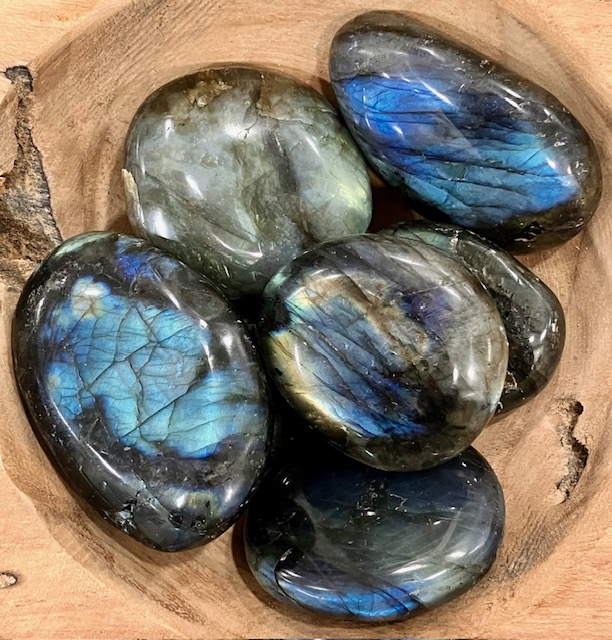 Galets de Labradorite Bleue