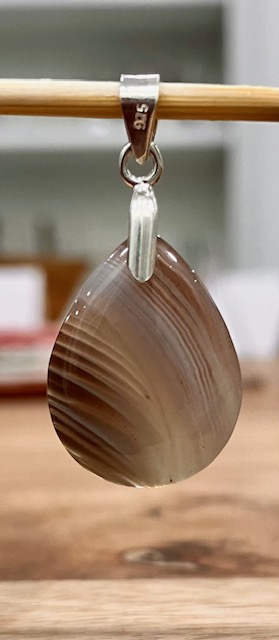 Pendentif Agate Botswana