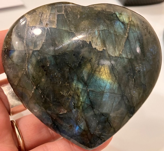 Cœur Labradorite