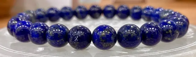 Bracelet Lapis Lazuli (Taille grand poignet)