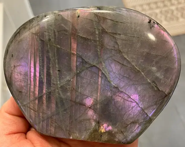 Labradorite Violette Forme Libre