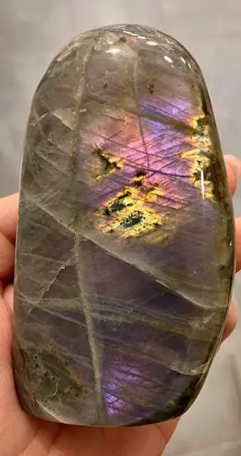 Labradorite Violette Forme Libre