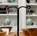 Boucles d'oreilles Larimar en Argent 925