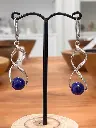 Boucles d'oreilles Lapis Lazuli