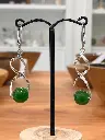 Boucles d'oreilles Jade