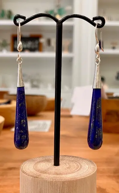 Boucles d'oreilles Lapis-Lazuli