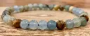 Bracelet Calcite Bleue sur Gangue 6mm