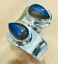 Bague Labradorite en Argent 925