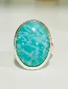 Bague Amazonite en Argent 925