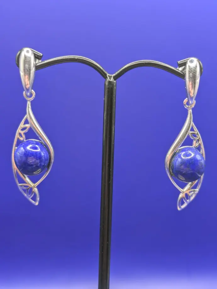 Boucles d'oreilles Lapis Lazuli