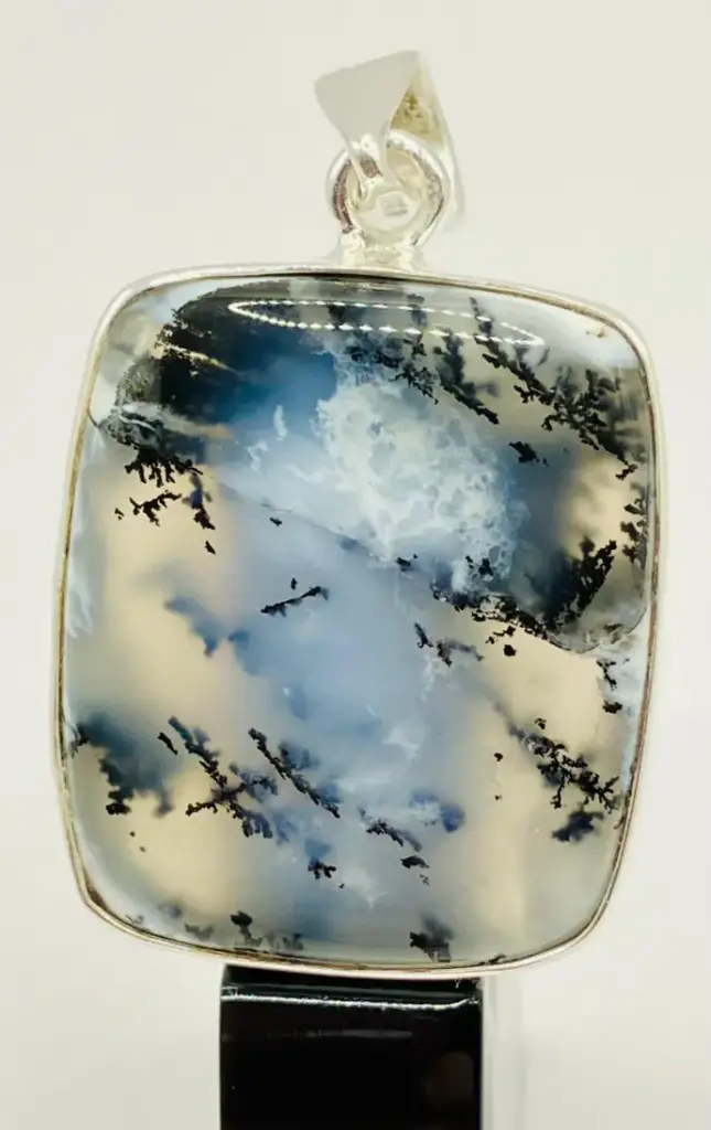 Pendentif Agate Dendritique