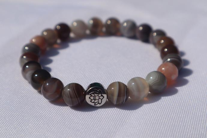 Bracelet Agate Botswana