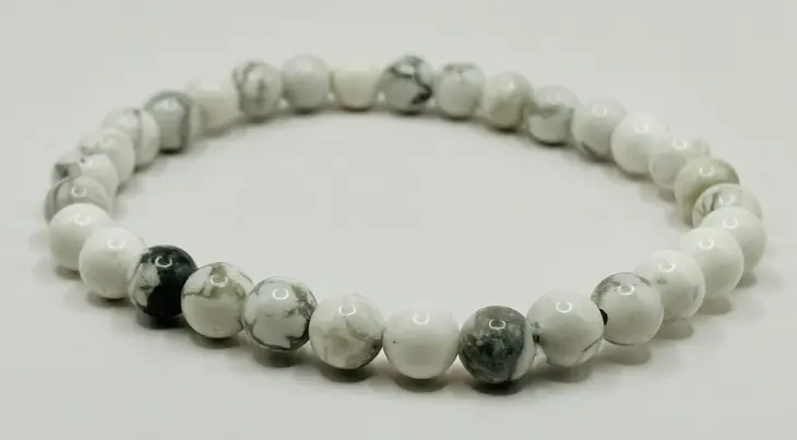 Bracelet Howlite 6mm