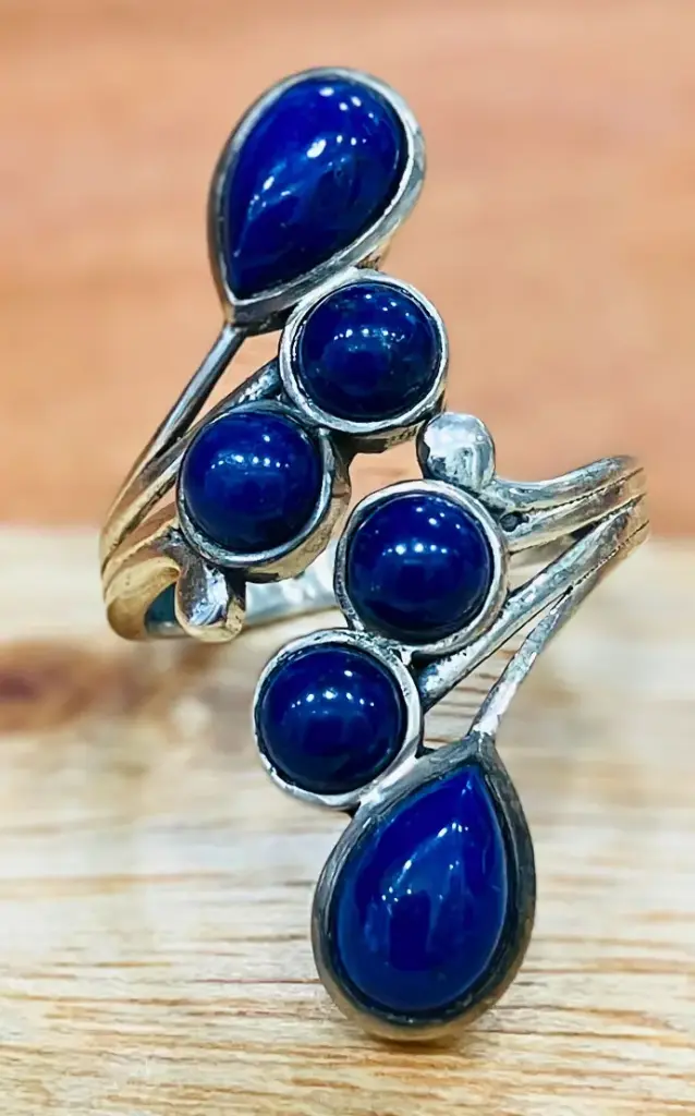 Bague Lapis Lazuli en Argent 925