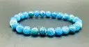 Bracelet Apatite Bleue 6mm