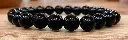 Bracelet Obsidienne Noire 8mm