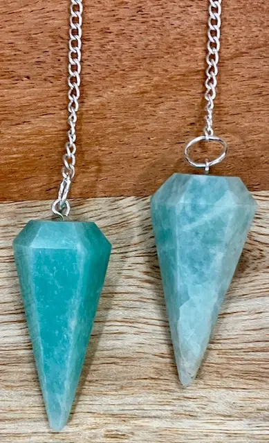 Pendule hexagonal Amazonite Pérou