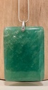 Pendentif Rectangle Amazonite