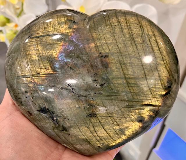 Cœur Labradorite