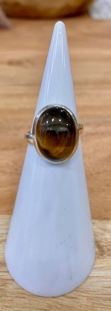 Bague en Œil de Tigre