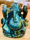 Sculpture Ganesh en Labradorite