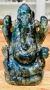 Sculpture Ganesh en labradorite