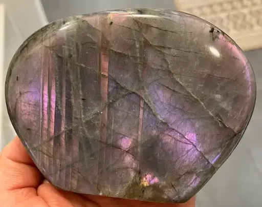 Labradorite Violette Forme Libre