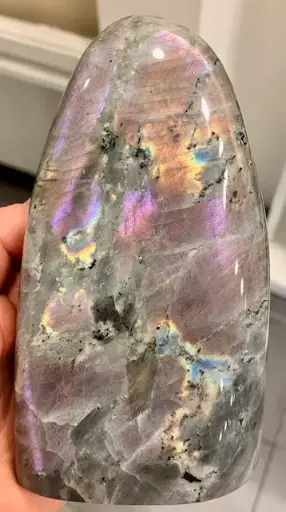 Labradorite Violette Forme Libre