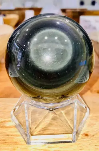 Sphère Obsidienne Œil Céleste