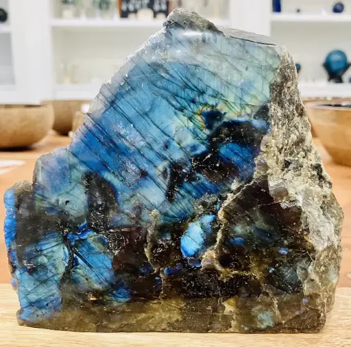 Labradorite Forme Libre Brute