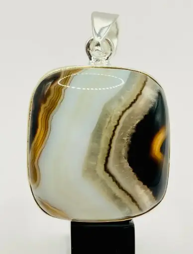 Pendentif Agate du Botswana