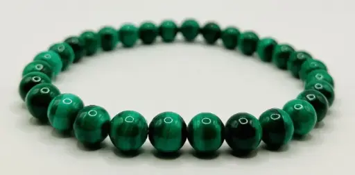 Bracelet Malachite 6mm