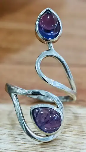 Bague Améthyste en Argent 925