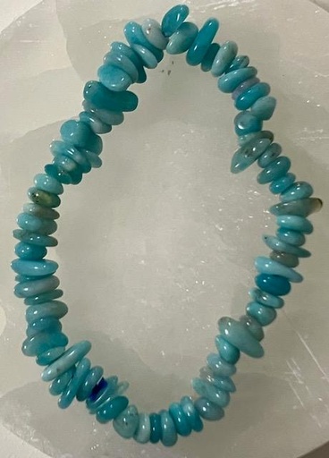 Bracelet Baroque Amazonite du Pérou