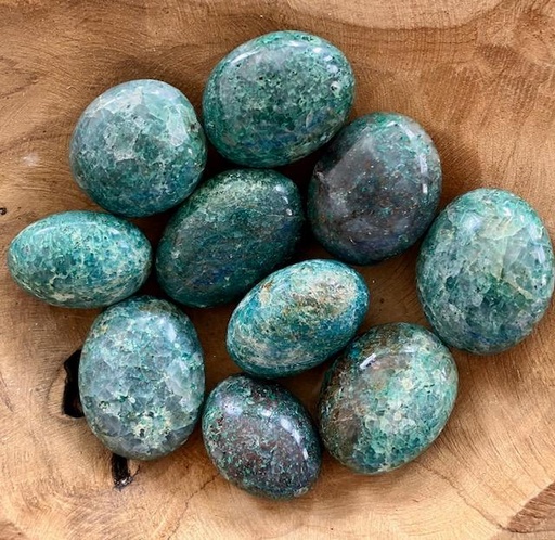 Galet Chrysocolle de Madagascar