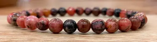 Bracelet Rhodonite du Brésil