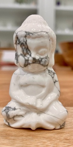 Bouddha en Howlite