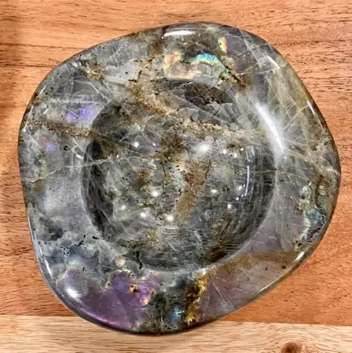 Coupelle en Labradorite Violette