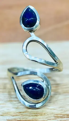 Bague Lapis-Lazuli en Argent 925